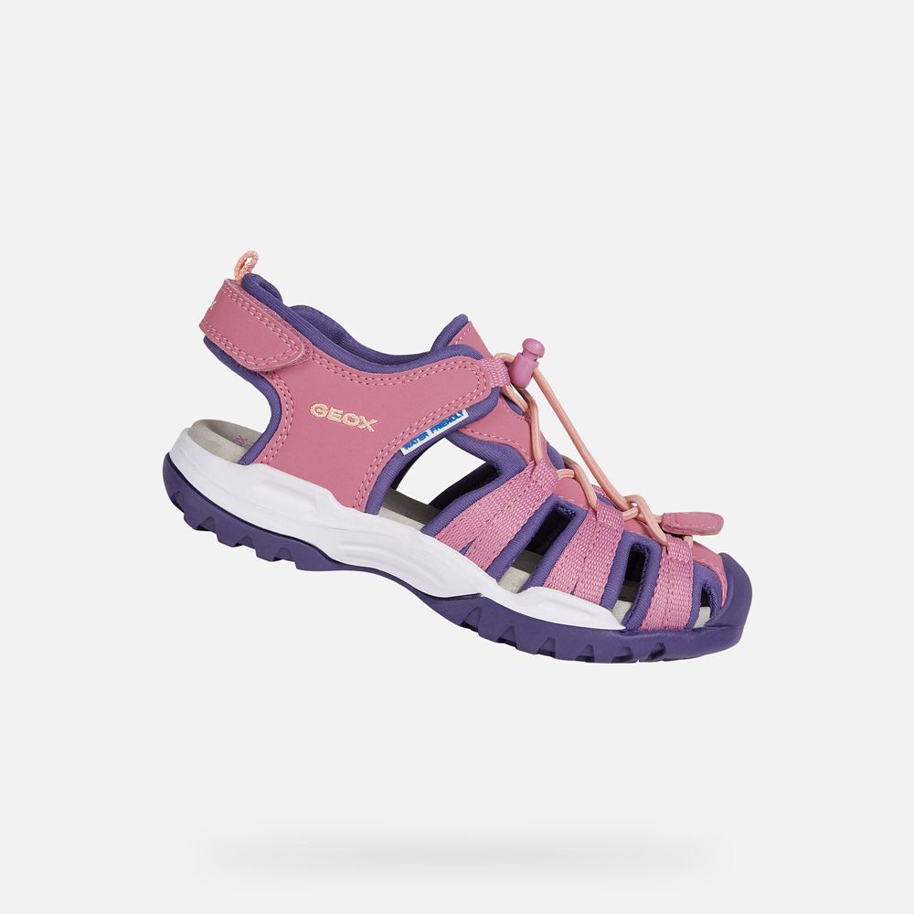 Sandales Geox Borealis - Rose/Violette - Fille 324507-VJY